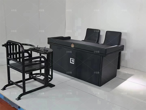 AZY-T6型加固型铁制审讯椅(图4) AZY-T6型加固型铁制审讯椅(图4)