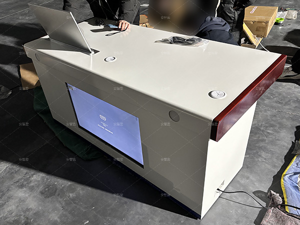 AZY-ZNZ-59型钢木审讯桌(图1)